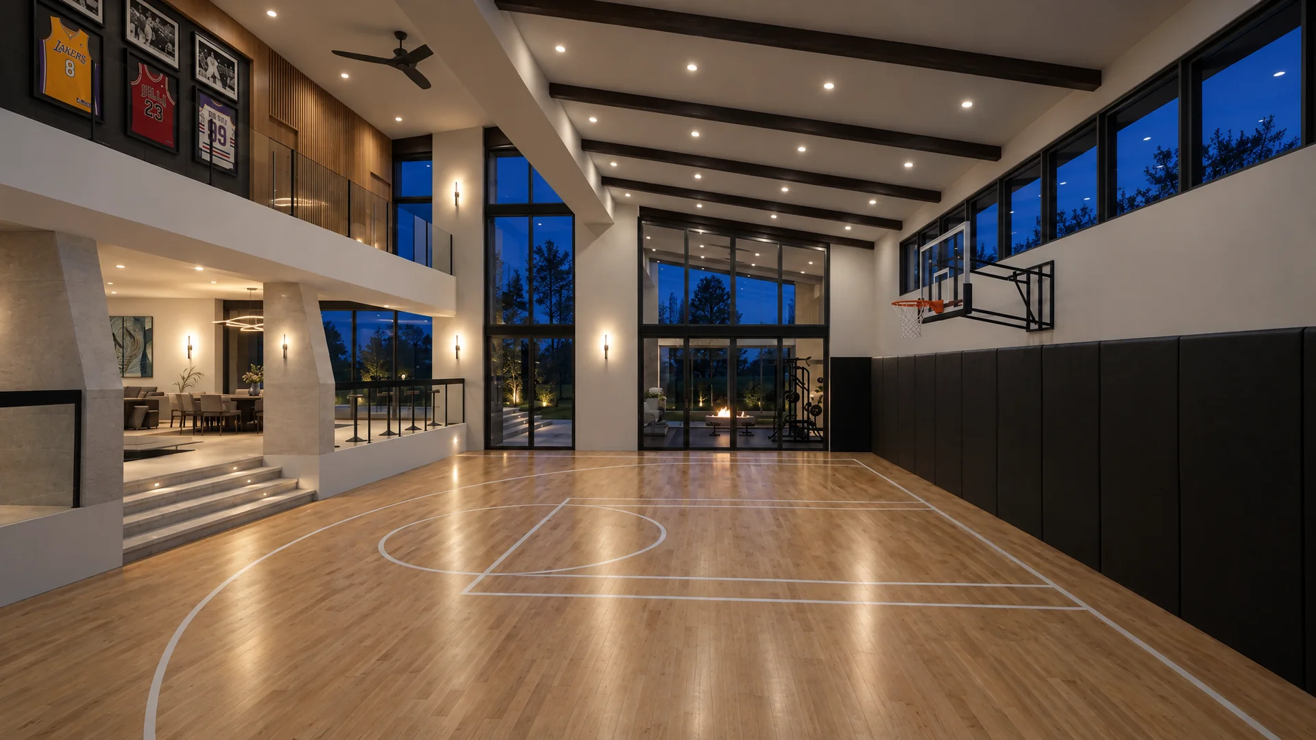 Lazy Creek — indoor basketball court